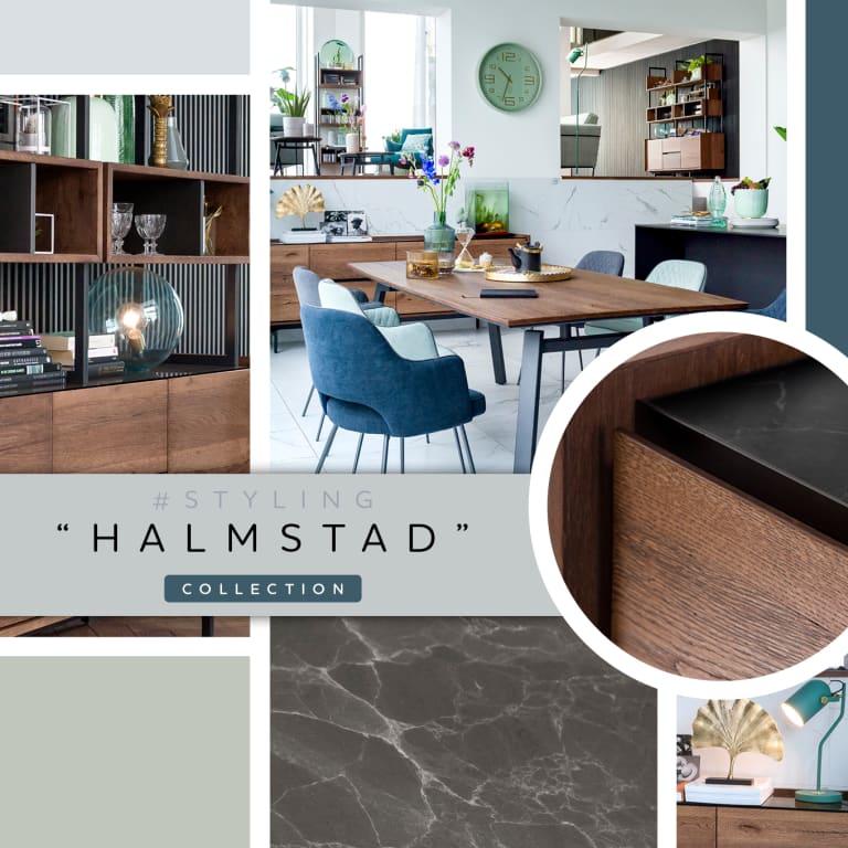 Inspiration pour un intérieur scandinave avec la collection "HALMSTAD"