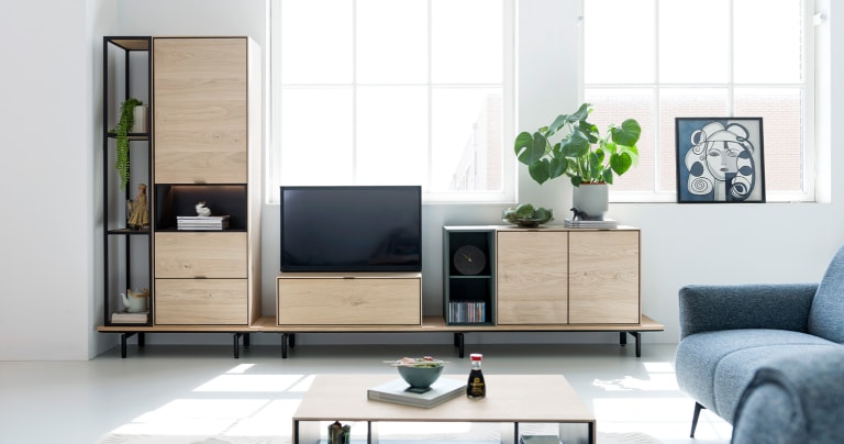 Découvrez notre sélection de meubles TV en bois design