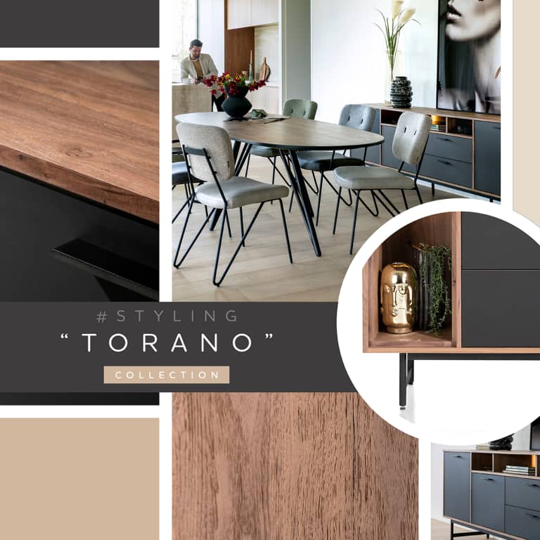 Inspiration pour un intérieur minimaliste chaleureux avec la collection "TORANO"