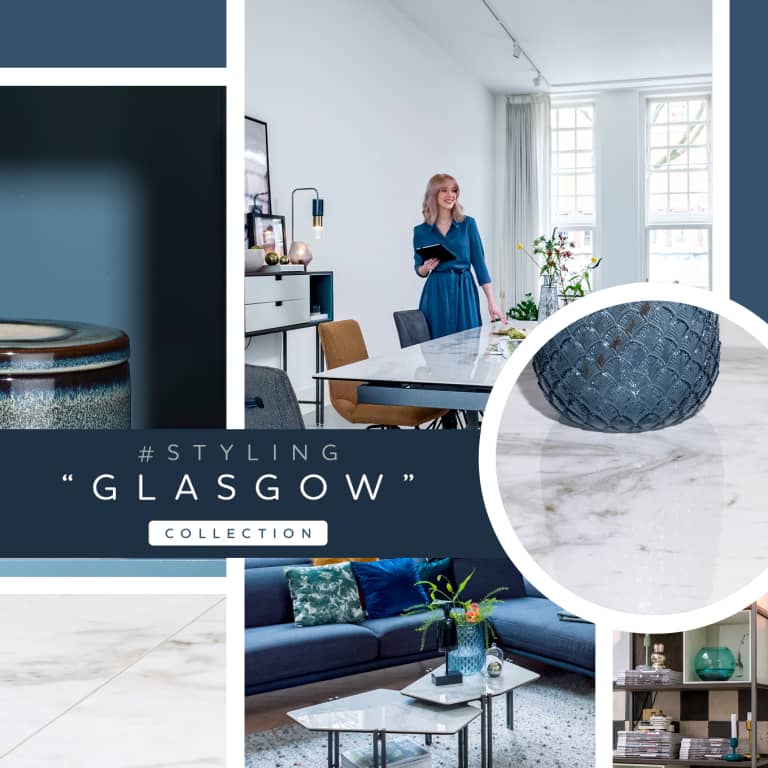 Inspirationen für ein minimalistisches Interieur mit der Kollektion "GLASGOW"